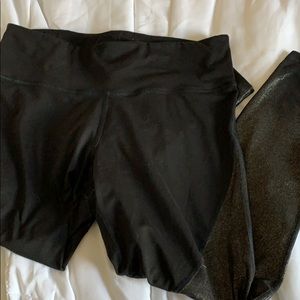 Old navy leggings with glitter detail